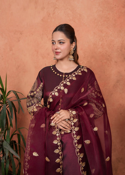 ZURI MAROON 3PCS